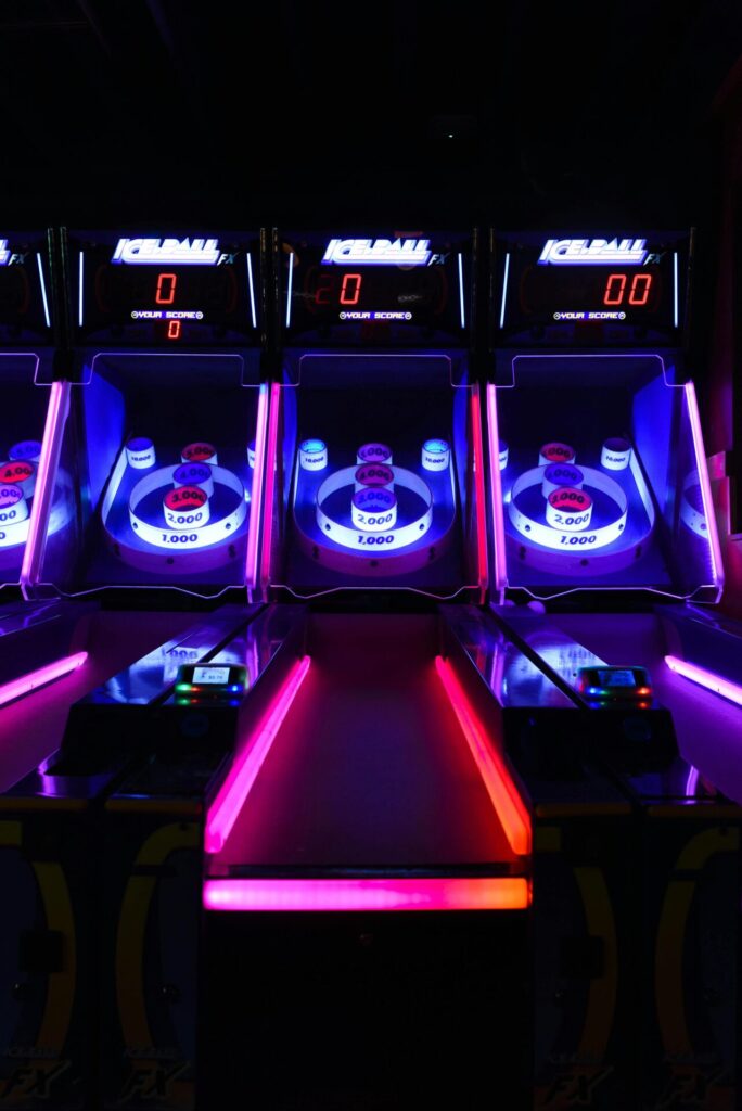 Indoor arcade games and entertainment in Gulf Shores
