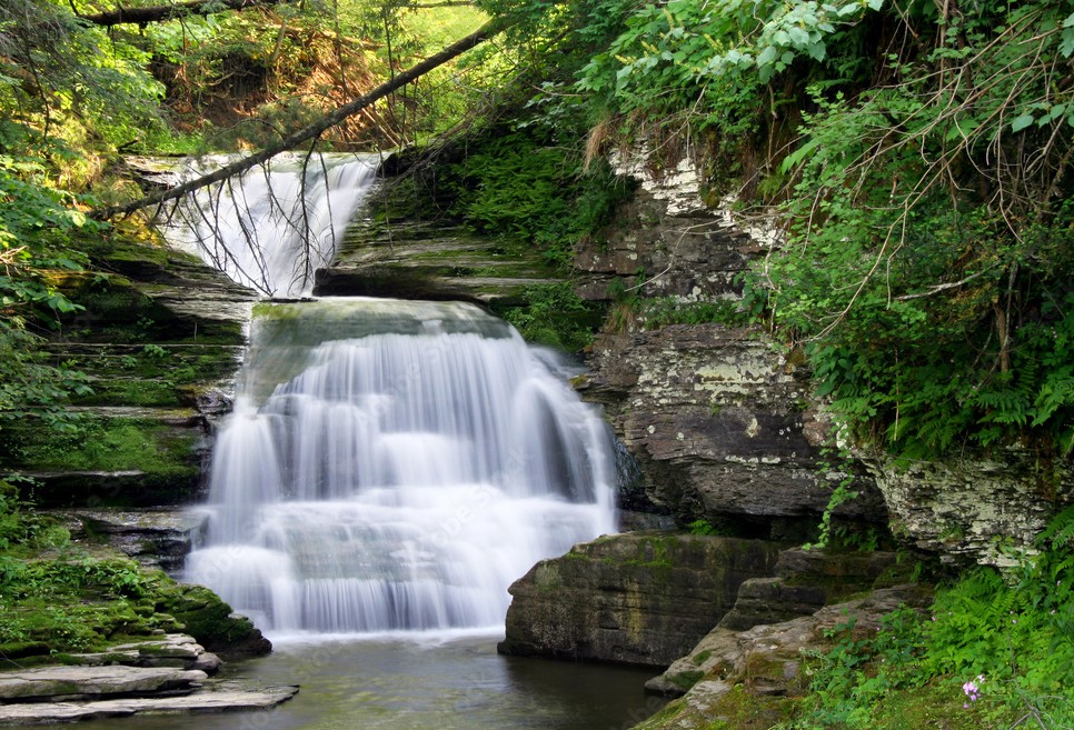 smoky-mountains-waterfall-hiking-nature-tennessee
