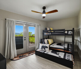 Bunk room offering additional sleeping space at Bear Ridge Escape