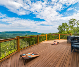 Expansive Smoky Mountain views from Bear Ridge Escape